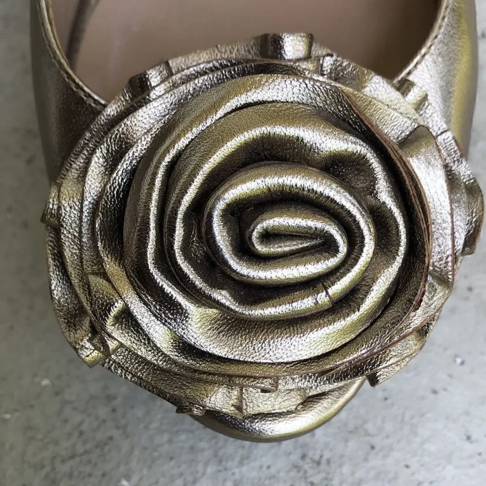 Valentino Silver Wedges